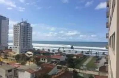 Apartamento lado praia á 130 metros do mar no centro de mongaguá
