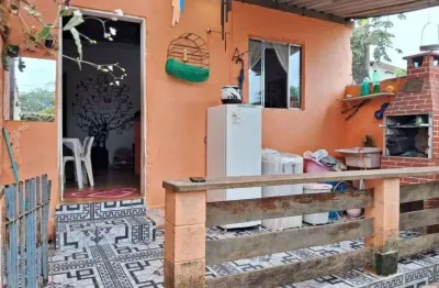 Casa para venda com 1 quarto em jardim palmeiras - itanhaém - sp