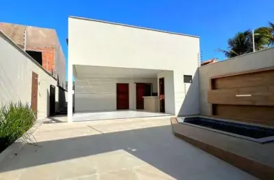 Casa nova com 3 quartos, lazer privativo no araçagy  do lado praia, são luís
