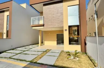 &#127969; casa nova duplex 4 quartos 144m² construída em terreno de 206m² com quintal 67m²  condomínio arco do triunfo turu são luís