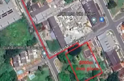Terreno à venda, 2000 m² por r$ 990.000,00 - marambaia - são gonçalo/rj
