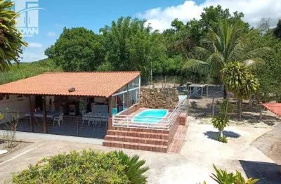 Sítio com 2 dormitórios à venda, 6000 m² por r$ 1.200.000,00 - balneario bambui (ponta negra) - maricá/rj