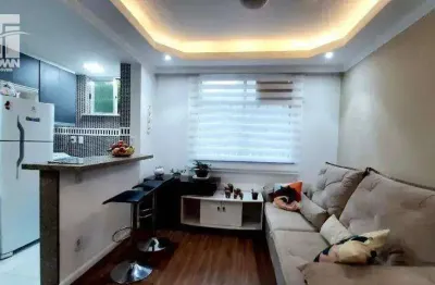 Apartamento com 2 dormitórios à venda, 55 m² por r$ 285.000 - santa rosa - niterói/rj