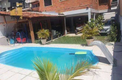 Casa com 5 dormitórios à venda por r$ 950.000,00 - itaipu - niterói/rj