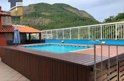 Cobertura à venda, 250 m² por r$ 1.000.000,00 - itacoatiara - niterói/rj