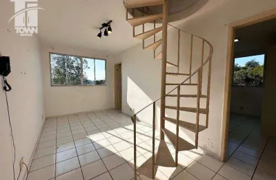 Cobertura com 3 dormitórios à venda, 100 m² por r$ 270.000,00 - maria paula - niterói/rj