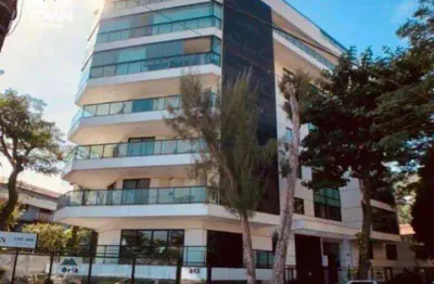 Cobertura com 4 dormitórios para alugar, 240 m² por r$ 18.267,00/mês - charitas - niterói/rj