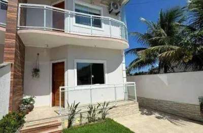 Casa com 2 dormitórios à venda, 120 m² por r$ 420.000,00 - jardim atlântico central (itaipuaçu) - maricá/rj