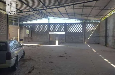 Galpão para alugar, 500 m² por r$ 6.900,00/mês - calaboca (inoã) - maricá/rj