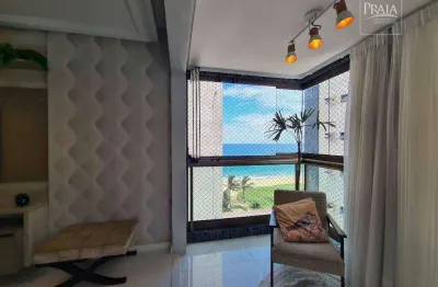 Apartamento com 3 dormitórios à venda, 130 m² por r$ 1.380.000,00 - praia de itaparica - vila velha/es