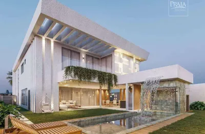 Casa com 4 dormitórios à venda, 500 m² por r$ 5.000.000,00 - santa paula i - vila velha/es