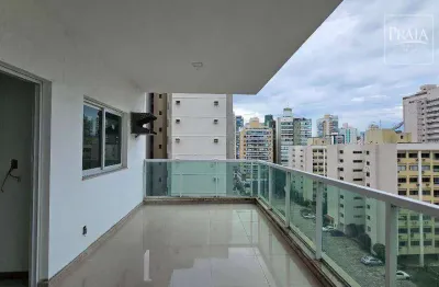 3 quartos novinho, sol da manhã, muito amplo com 120 m² na praia da costa. lazer na cobertura