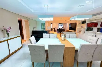 Apartamento com 3 dormitórios à venda, 200 m² por r$ 1.800.000,00 - praia da costa - vila velha/es