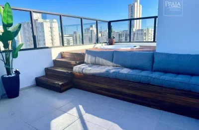 Cobertura à venda, 160 m² por r$ 2.000.000,00 - praia de itaparica - vila velha/es