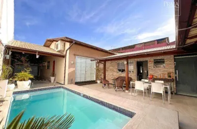 Casa com 3 dormitórios à venda, 220 m² por r$ 1.700.000,00 - araçás - vila velha/es