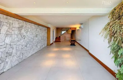 Cobertura com 4 dormitórios à venda, 350 m² por r$ 5.120.000,00 - praia da costa - vila velha/es