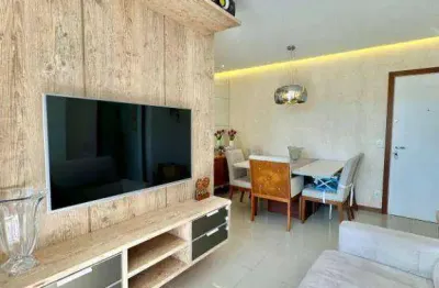 Apartamento com 2 dormitórios à venda, 62 m² por r$ 700.000,00 - praia de itaparica - vila velha/es