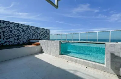 Cobertura com 3 dormitórios à venda, 280 m² por r$ 4.350.000,00 - praia de itaparica - vila velha/es