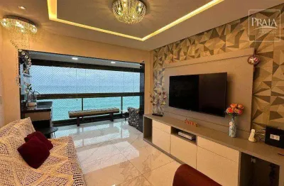 Apartamento de frente para o mar, praia de itaparica