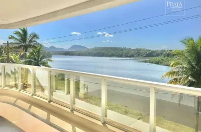 Apartamento frente mar com 3 dormitórios à venda, 111 m² por r$ 1.150.000 - nova guarapari - guarapari/es