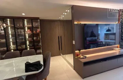 Apartamento com 4 dormitórios à venda, 126 m² por r$ 1.890.000,00 - praia de itaparica - vila velha/es