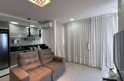 Apartamento com 1 dormitório à venda, 44 m² por r$ 650.000,00 - praia de itaparica - vila velha/es
