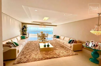 Cobertura com 5 dormitórios à venda, 540 m² por r$ 7.500.000,00 - praia da costa - vila velha/es