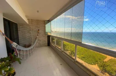 Imagine acordar todos os dias com essa vista incrível! apartamento de 300m², um por andar, com 4 quartos e 3 suítes na praia da costa.