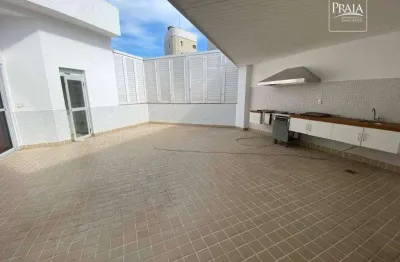 Cobertura linear exclusiva na praia da costa – a 1 quadra do mar!