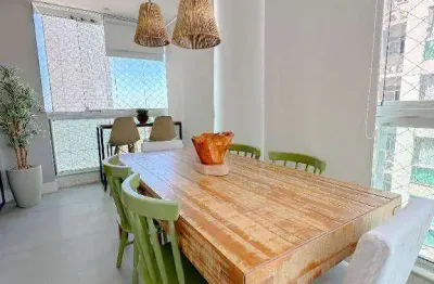 Apartamento com 3 dormitórios à venda, 110 m² por r$ 1.280.000,00 - praia da costa - vila velha/es