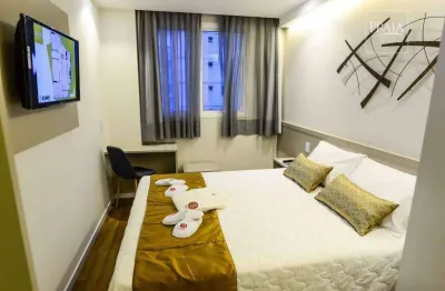 Flat com 1 dormitório à venda, 15 m² por r$ 320.000,00 - praia de itaparica - vila velha/es