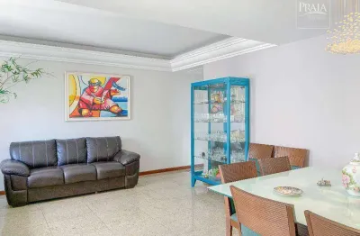 Apartamento com 3 dormitórios à venda, 130 m² por r$ 1.100.000,00 - praia da costa - vila velha/es