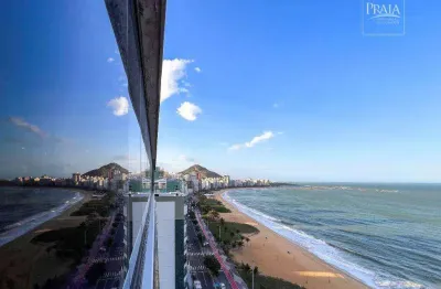 Apartamento com 3 dormitórios à venda, 200 m² por r$ 4.500.000,00 - praia da costa - vila velha/es