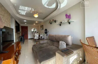 Apartamento com 3 dormitórios à venda, 110 m² por r$ 850.000,00 - coqueiral de itaparica - vila velha/es