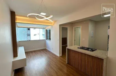 Apartamento com 1 dormitório à venda, 47 m² por r$ 550.000,00 - praia de itapoã - vila velha/es