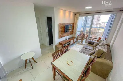 Apartamento com 2 dormitórios à venda, 57 m² por r$ 830.000,00 - praia de itaparica - vila velha/es