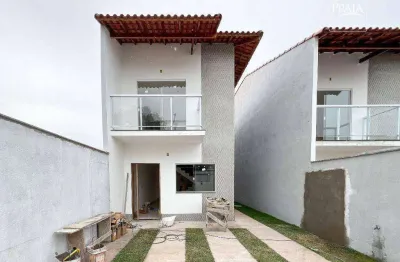 Casa com 3 dormitórios à venda, 134 m² por r$ 560.000 - estância monazítica - serra/es