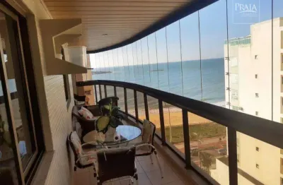 Apartamento com 4 dormitórios à venda, 172 m² por r$ 2.500.000,00 - praia de itaparica - vila velha/es