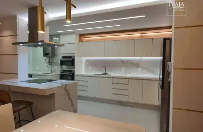 Apartamento com 3 dormitórios à venda, 86 m² por r$ 1.650.000,00 - praia de itaparica - vila velha/es