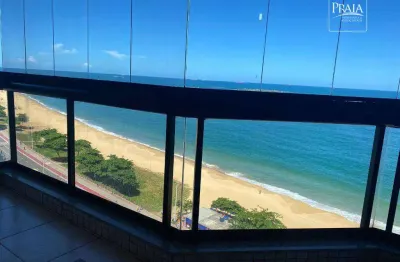 Apartamento com 4 dormitórios à venda, 168 m² por r$ 2.500.000,00 - praia de itaparica - vila velha/es