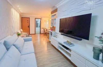 Apartamento com 3 dormitórios à venda, 115 m² por r$ 1.100.000,00 - praia da costa - vila velha/es