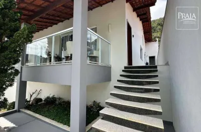 Casa com 3 dormitórios à venda, 300 m² por r$ 2.500.000,00 - carlos schwambach - domingos martins/es