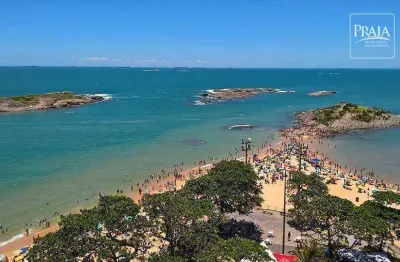 Apartamento com 3 dormitórios à venda, 170 m² por r$ 2.900.000 - praia da costa - vila velha/es