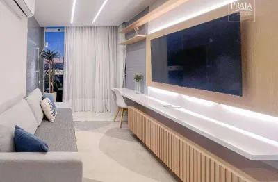 Apartamento com 2 dormitórios à venda, 60 m² por r$ 675.000,00 - praia de itaparica - vila velha/es