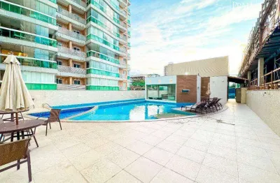 Apartamento com 3 dormitórios à venda, 110 m² por r$ 1.400.000,00 - praia de itaparica - vila velha/es