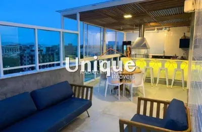 Cobertura duplex, 180m2, braga - cabo frio, à venda por r$ 1.700.000,00