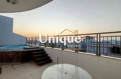 Cobertura com espaço gourmet e hidro, no braga à venda por r$1.200.000,00.