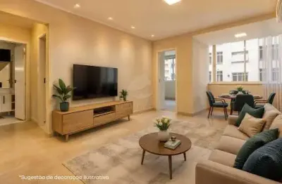 Apartamento com 2 quartos à venda na rua inhanga, --, copacabana, rio de janeiro, 75 m2 por r$ 965.000