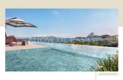 Apartamento com 2 quartos à venda na rua do russel, --, glória, rio de janeiro, 194 m2 por r$ 4.005.000