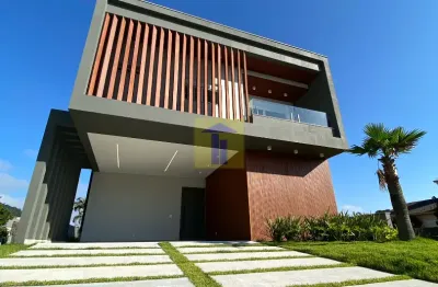 Residência exclusiva em condomínio fechado – cachoeira do bom jesus, florianópolis